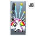 Funda Gel Transparente para Xiaomi Mi 10 / Mi 10 Pro diseño Unicornio Dibujos