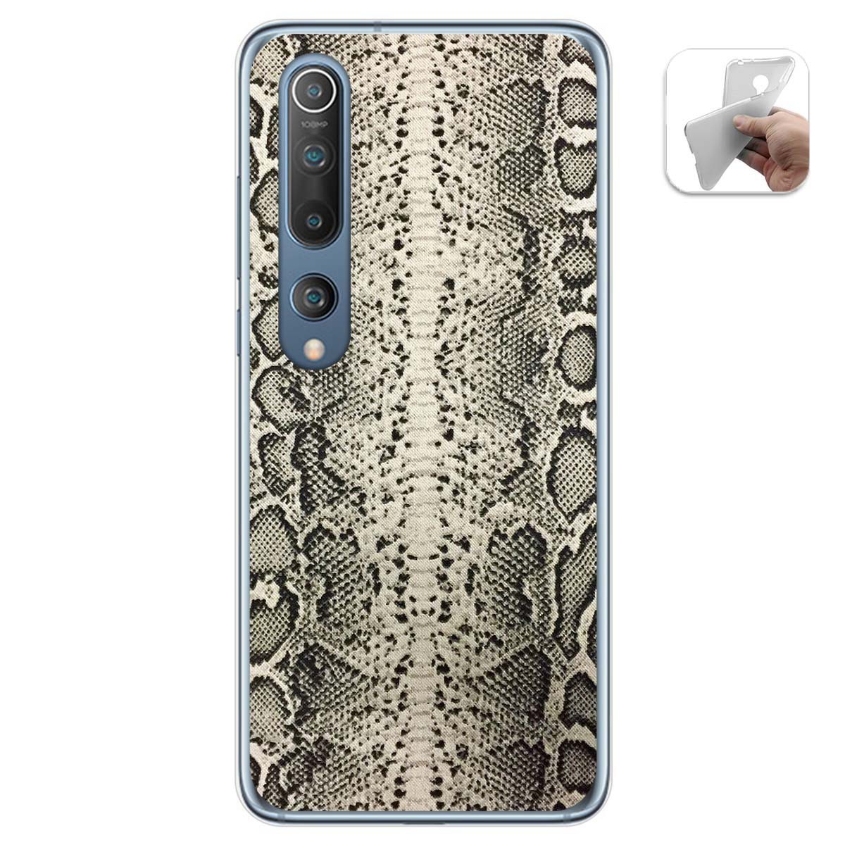Funda Gel Tpu para Xiaomi Mi 10 / Mi 10 Pro diseño Animal 01 Dibujos