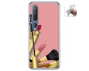 Funda Gel Tpu para Xiaomi Mi 10 / Mi 10 Pro diseño Brochas Dibujos