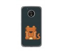 Funda Gel Tpu para Lenovo Moto G5 Diseño Tigre Dibujos