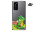 Funda Gel Transparente para Huawei P40 diseño Coco Dibujos
