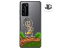 Funda Gel Transparente para Huawei P40 diseño Mono Dibujos
