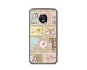 Funda Gel Tpu para Lenovo Moto G5 Diseño Sellos Dibujos