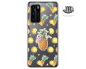 Funda Gel Transparente para Huawei P40 diseño Piña Dibujos