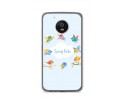 Funda Gel Tpu para Lenovo Moto G5 Diseño Spring Birds Dibujos