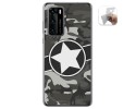Funda Gel Tpu para Huawei P40 diseño Camuflaje 02 Dibujos