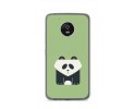 Funda Gel Tpu para Lenovo Moto G5 Diseño Panda Dibujos