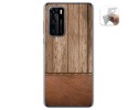 Funda Gel Tpu para Huawei P40 diseño Madera 09 Dibujos