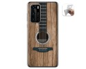 Funda Gel Tpu para Huawei P40 diseño Madera 11 Dibujos