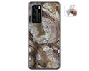 Funda Gel Tpu para Huawei P40 diseño Mármol 14 Dibujos