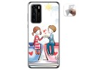 Funda Gel Tpu para Huawei P40 diseño Café Dibujos