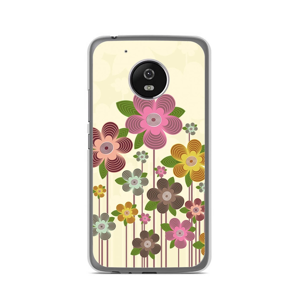 Funda Gel Tpu para Lenovo Moto G5 Diseño Primavera En Flor Dibujos
