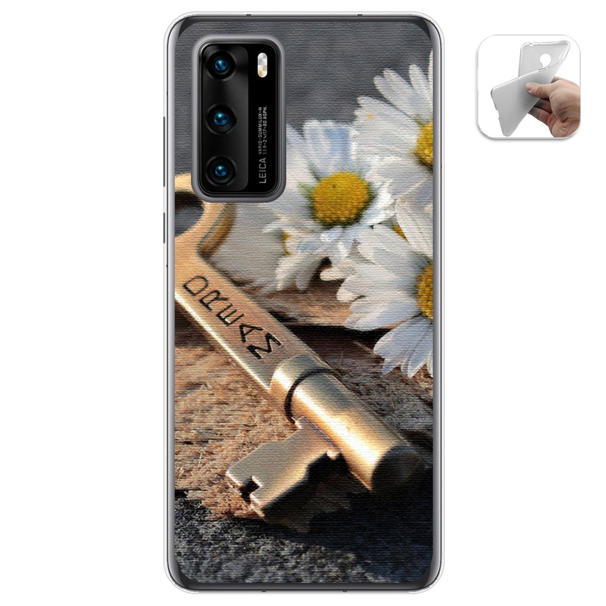 Funda Gel Tpu para Huawei P40 diseño Dream Dibujos