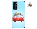 Funda Gel Tpu para Huawei P40 diseño Furgoneta Dibujos