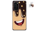Funda Gel Tpu para Huawei P40 diseño Helado Chocolate Dibujos