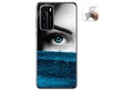 Funda Gel Tpu para Huawei P40 diseño Ojo Dibujos
