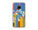 Funda Gel Tpu para Lenovo Moto G5 Plus Diseño Apps Dibujos