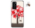 Funda Gel Tpu para Huawei P40 diseño Pajaritos Dibujos