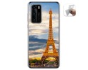 Funda Gel Tpu para Huawei P40 diseño Paris Dibujos