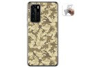 Funda Gel Tpu para Huawei P40 diseño Sand Camuflaje Dibujos