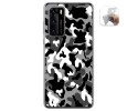 Funda Gel Tpu para Huawei P40 diseño Snow Camuflaje Dibujos