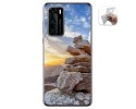 Funda Gel Tpu para Huawei P40 diseño Sunset Dibujos