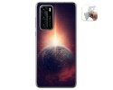 Funda Gel Tpu para Huawei P40 diseño Tierra Dibujos