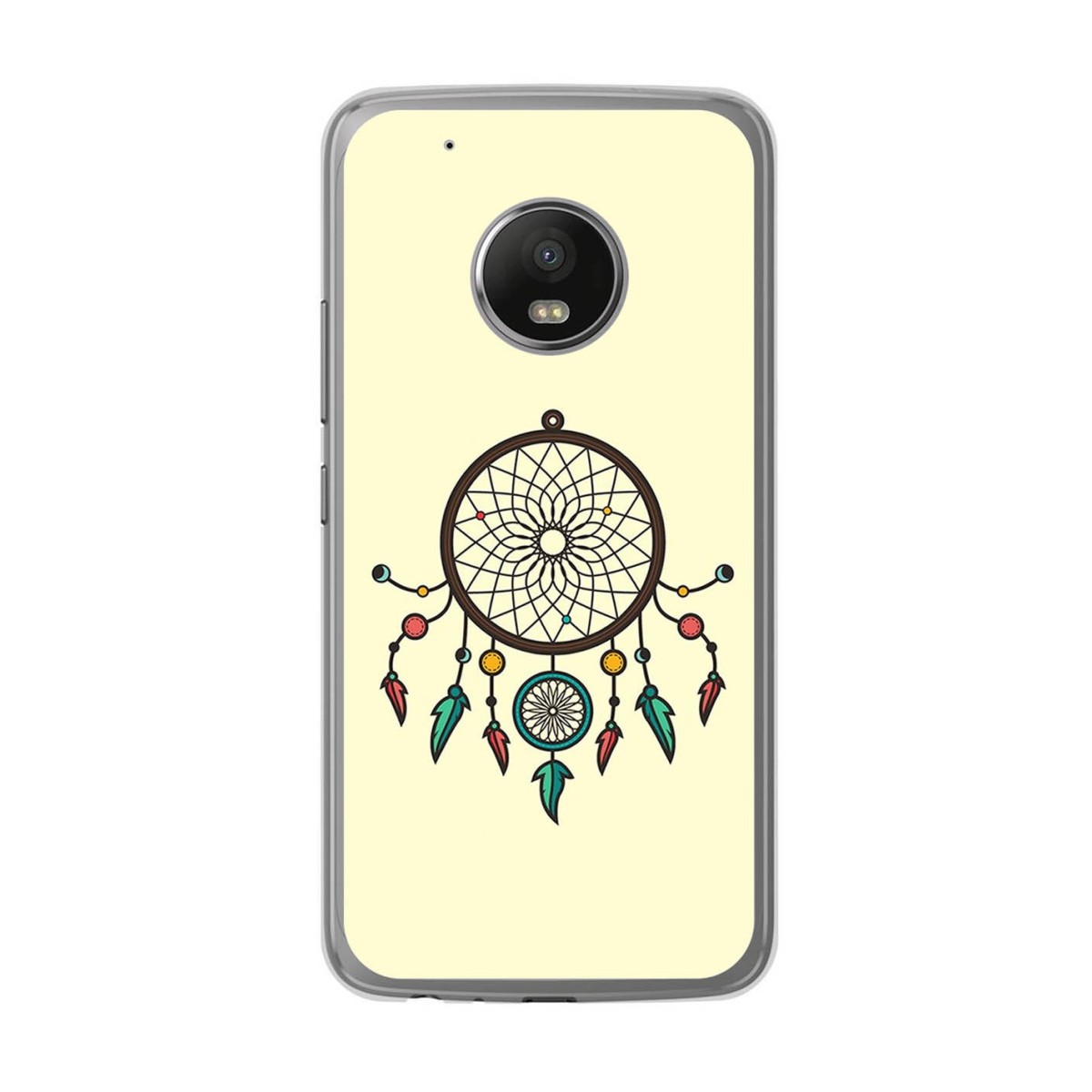 Funda Gel Tpu para Lenovo Moto G5 Plus Diseño Atrapasueños Dibujos