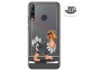 Funda Gel Transparente para Huawei P40 Lite E diseño Avestruz Dibujos