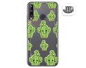 Funda Gel Transparente para Huawei P40 Lite E diseño Cactus Dibujos