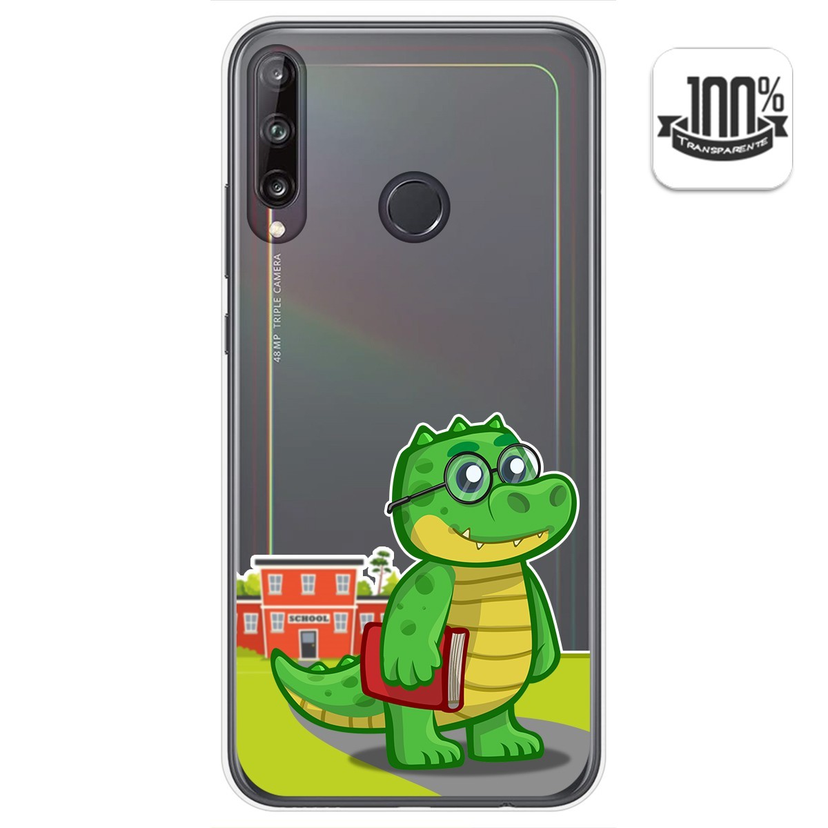 Funda Gel Transparente para Huawei P40 Lite E diseño Coco Dibujos