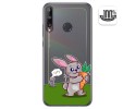 Funda Gel Transparente para Huawei P40 Lite E diseño Conejo Dibujos