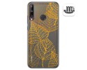 Funda Gel Transparente para Huawei P40 Lite E diseño Hojas Dibujos