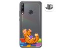 Funda Gel Transparente para Huawei P40 Lite E diseño Leopardo Dibujos