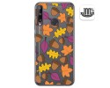 Funda Gel Transparente para Huawei P40 Lite E diseño Otoño Dibujos