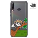 Funda Gel Transparente para Huawei P40 Lite E diseño Panda Dibujos
