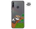 Funda Gel Transparente para Huawei P40 Lite E diseño Panda Dibujos