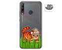 Funda Gel Transparente para Huawei P40 Lite E diseño Tigre Dibujos