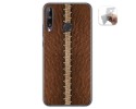 Funda Gel Tpu para Huawei P40 Lite E diseño Cuero 01 Dibujos