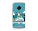 Funda Gel Tpu para Lenovo Moto G5 Plus Diseño Cohete Dibujos