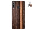 Funda Gel Tpu para Huawei P40 Lite E diseño Madera 05 Dibujos