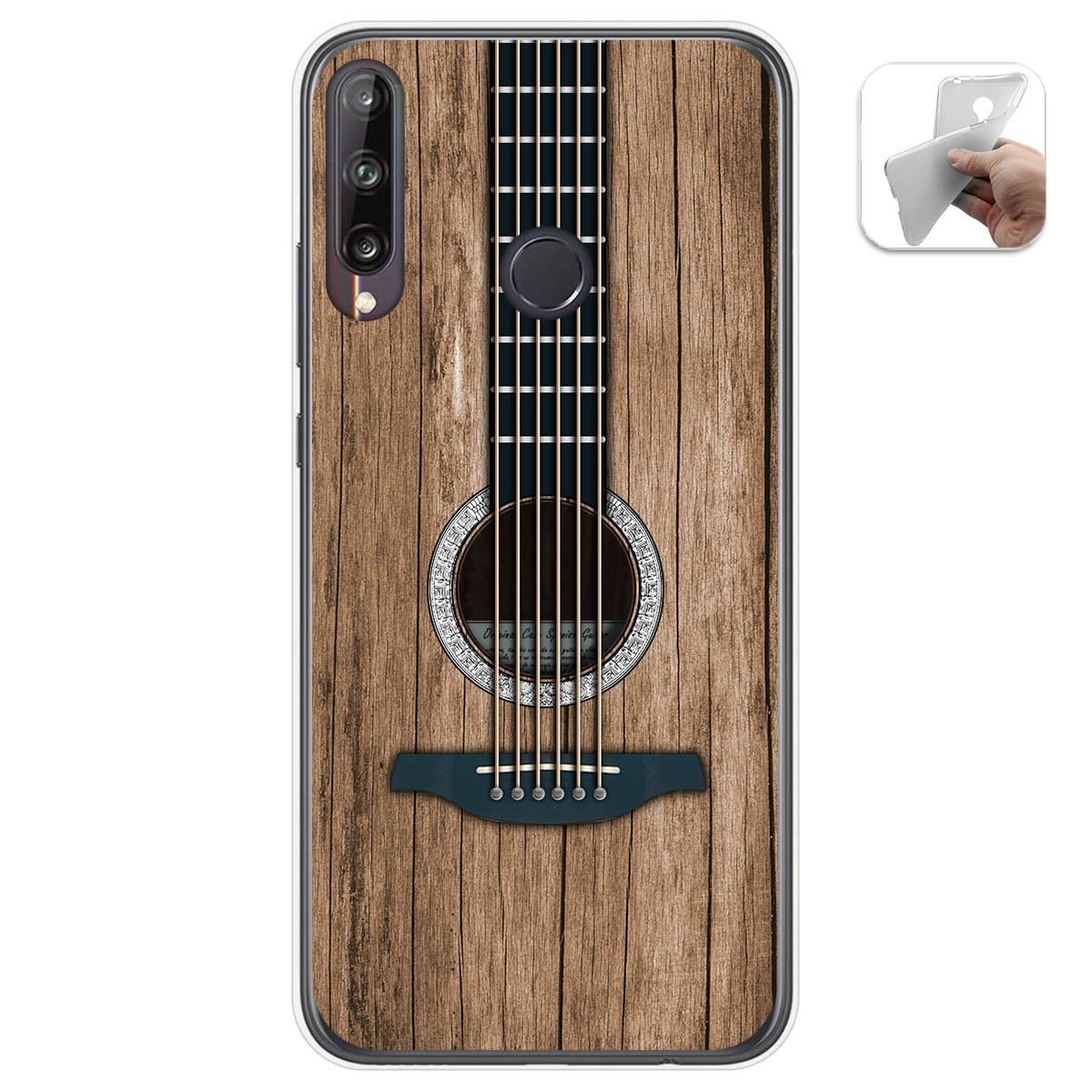 Funda Gel Tpu para Huawei P40 Lite E diseño Madera 11 Dibujos