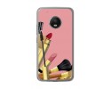 Funda Gel Tpu para Lenovo Moto G5 Plus Diseño Brochas Dibujos