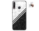 Funda Gel Tpu para Huawei P40 Lite E diseño Mármol 01 Dibujos