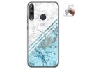 Funda Gel Tpu para Huawei P40 Lite E diseño Mármol 02 Dibujos
