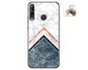 Funda Gel Tpu para Huawei P40 Lite E diseño Mármol 05 Dibujos
