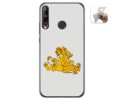 Funda Gel Tpu para Huawei P40 Lite E diseño Leones Dibujos