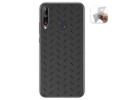 Funda Gel Tpu para Huawei P40 Lite E diseño Metal Dibujos