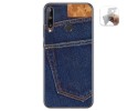 Funda Gel Tpu para Huawei P40 Lite E diseño Vaquero Dibujos