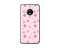 Funda Gel Tpu para Lenovo Moto G5 Plus Diseño Flores Dibujos